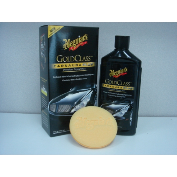 Meguiars G7016 Gold Class Clear Coat Car Wax Liquid - 16 oz